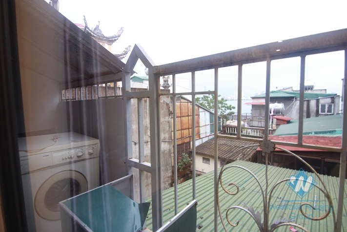 Modern two bedroom apartment near Truc Bach lake with balcony